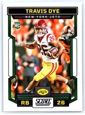 Travis Dye 2023 Score #329 Rookie