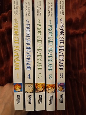 Manga / The Promised Neverland Bündel / Band 1,4,5,8,9