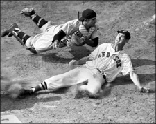 Ted Williams Yogi Berra Photo 8X10 Yankees Red Sox 1951 