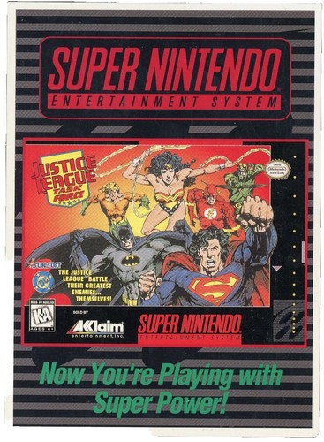 Justice League Task Force en boîte - SN - Jeu Occasion Pas Cher