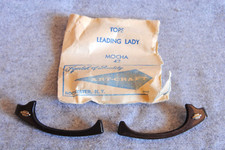 artcraft vintage browline eyeglasses brow pair mocha 42 nos