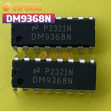 10pcs NS/Fairchild DM9368N DM9368 7-Segment Decoder/Driver/Latch DIP-16