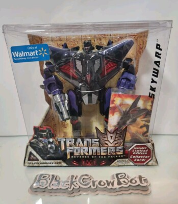 TRANSFORMERS ROTF REVENGE OF THE FALLEN DECEPTICON SKYWARP VOYAGER MISB *NEW*