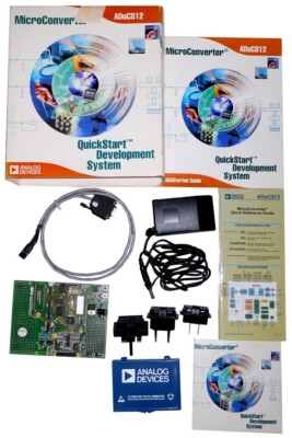 Analog Devices ADuC812 MicroConverter QuickStart Development System Complete Kit
