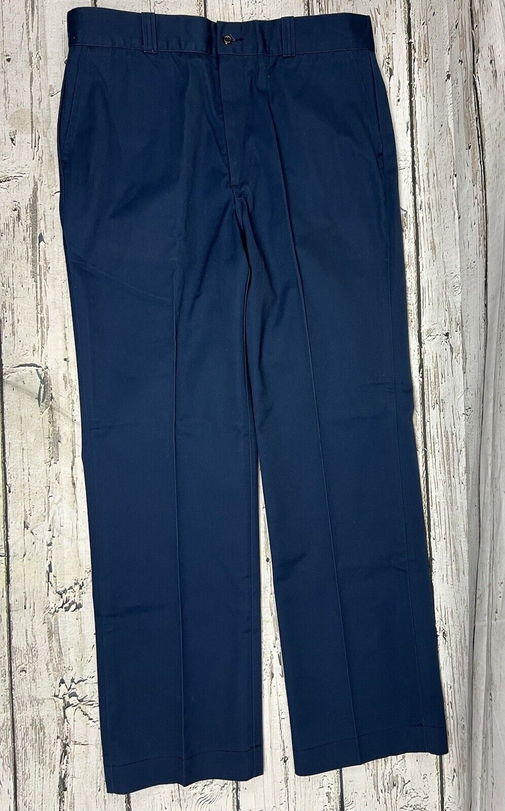 VTG Lee Mr. Men's Blue Straight Leg Casual Dress … - image 1