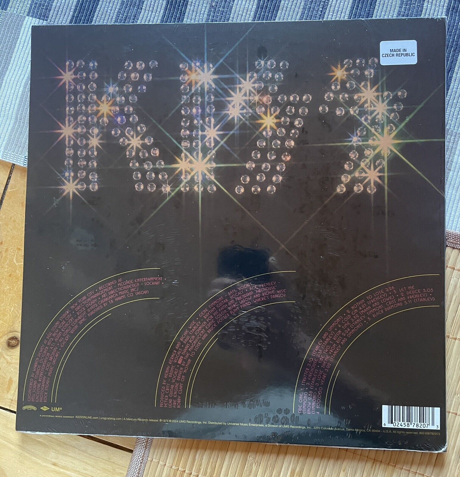 kiss 50th anniversary Limited Vinyl mit Shirt 2500 LIMITIERT SEALED