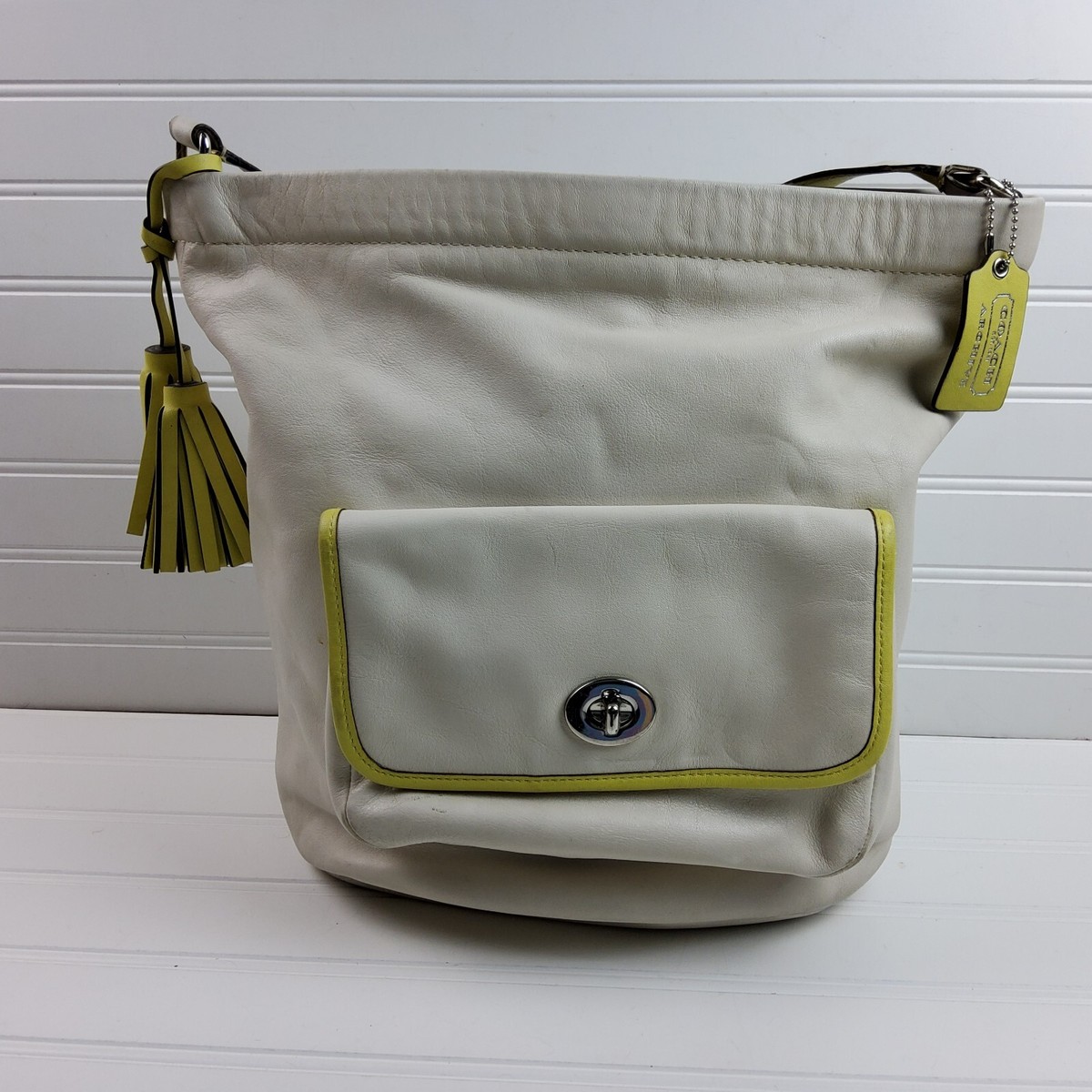Coach Legacy Archival Two Tone Bucket Bag 22407 Shoulder Handbag