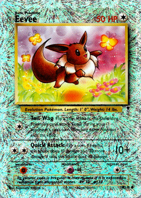 Eevee 74/110 Legendary Collection for sale | eBay
