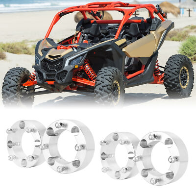 4Pcs 2.0'' Wheel Adapter Spacer 4x137mm for Can-Am Maverick X3/X3 MAX 2017-UP