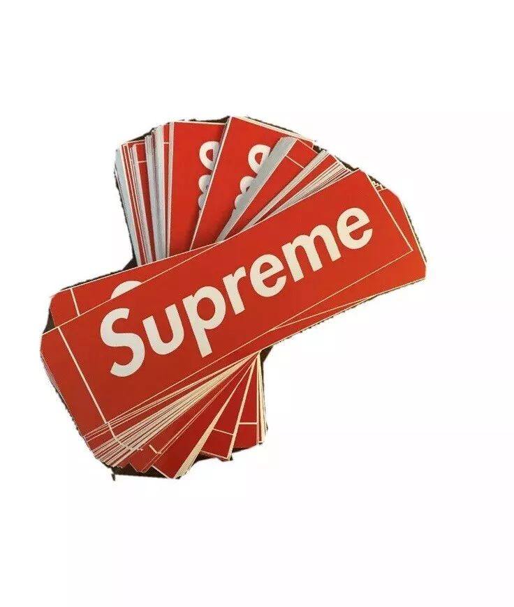 Supreme Red Box Logo Sticker