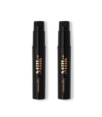 2 X Commodity MILK+ BOLD 0.17 oz 5ml Each Perfume Spray Travel Mini ~ NIB!!  