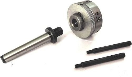 50 mm Mini Drehbankfutter mit MT1 & MT2 Dorn - Bild 10 von 25