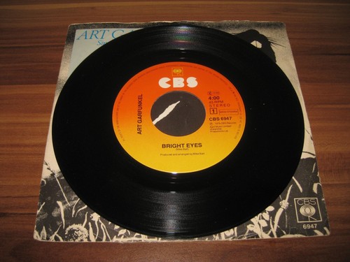 Art Garfunkel: Bright Eyes (CBS 7" Single Vinyl 1979) Watership Down OST - Picture 2 of 7
