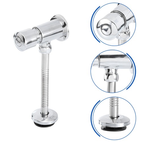 Urinal Flushometer Manual Valve Toilet Cistern Part Bathroom Supplies - Picture 9 of 12