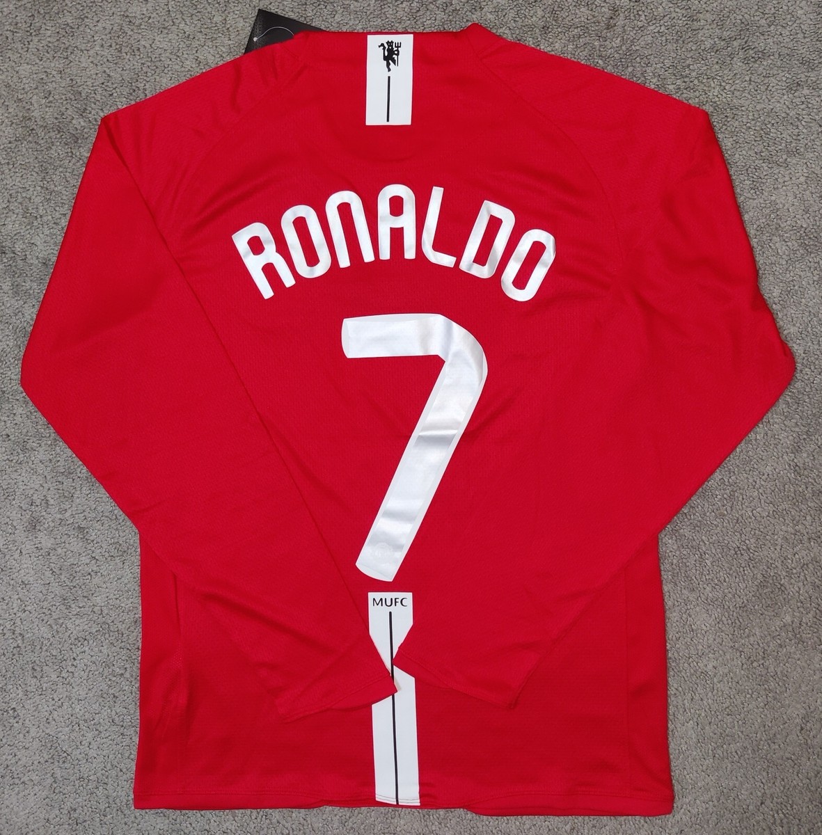 Manchester United 2008 UCL Final Ronaldo 7 Soccer Futbol