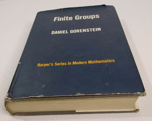Finite Groups By Daniel Gorenstein. 1968 Harper and Row. Hardcover - Imagen 7 de 16