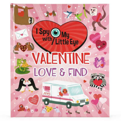 I Spy With My Little Eye Valentine Love and Find - Hardcover - GOOD