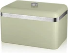 Retro Style BreadBin  Swan SWKA1010GN  18L Storage Container In Green