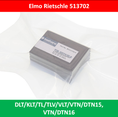 Lot De 6 Ailettes Carbone 513702 Pour Pompes Rietschle DLT/KLT/TL/TLV/VLT/VTN/DTN15 - Dimensions 55x39x4 Mm