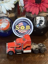 Zylmex Z Toys Kenworth Aerodyne Semi Truck 1:64 Red Diecast USED VG Condition