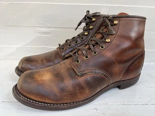 Red Wing 3343 Brown Leather Lace Up Work Boots Men’s US 11 D EU 44