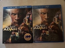 Black Adam Blu-Ray W/ Slip Cover Sealed NEW** DC ! Dwayne Johnson