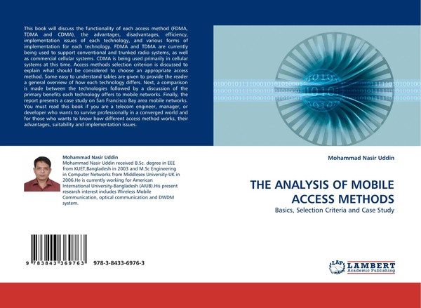 Mohammad Nasir Uddin | The Analysis Of Mobile Access Methods | Taschenbuch-image