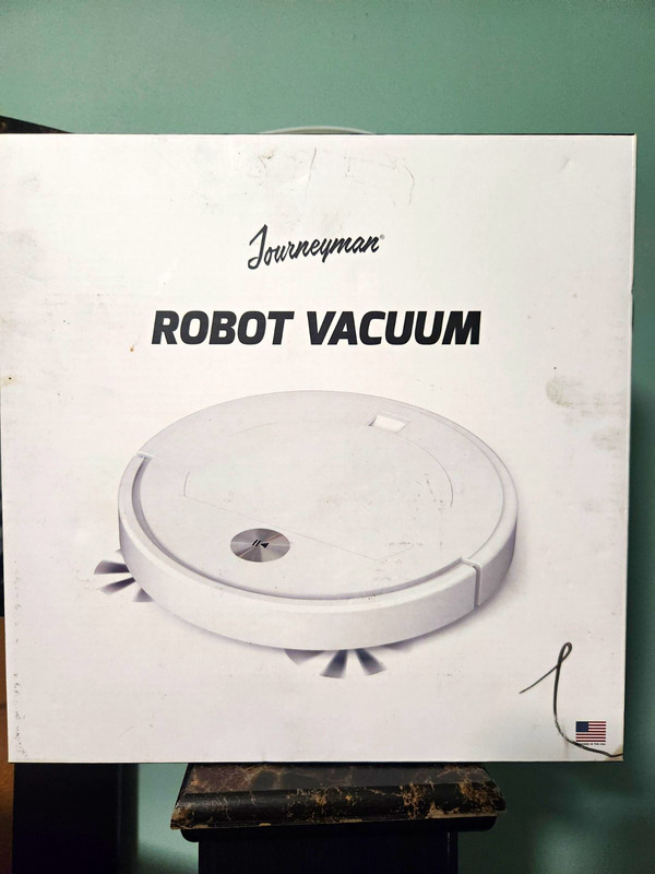 Journeyman Robotic Vacuum Cleaner Robot Vac, White