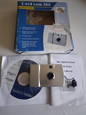 Card Cam 300, Digital Camera, 3 Megapixel