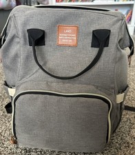 LAND Baby Diaper Bag Mummy Maternity Large Changing Backpack