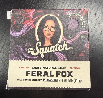 Squatch Feral Fox Soap Bar Limited Edition