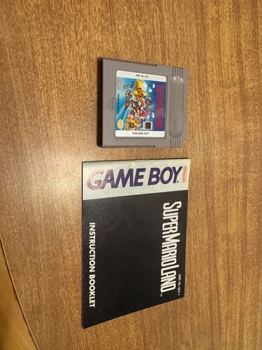 Super Mario Land 1 (Nintendo Game Boy) SML1 Gameboy video game cart + manual