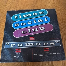 (N486) Timex Social Club, Rumors - 1986 - 7" vinyl. NM