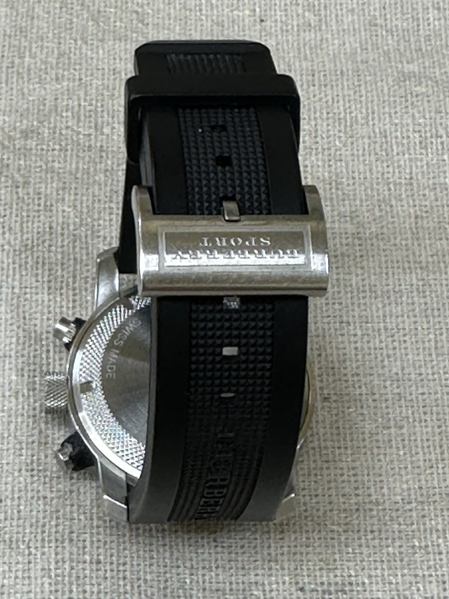 Burberry Sport Chronograph Mens Watch BU7700 Swiss Quartz Movement