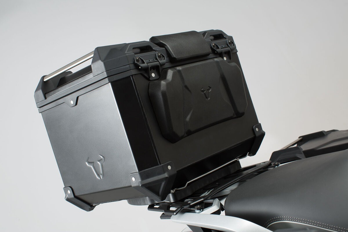 Sw-Motech Pillion Backrest for Trax ADV Aluminum Topcase
