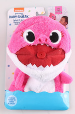 Nickelodeon Baby Shark Pink Fong Splash Spray Mommy Shark Bath Buddy New