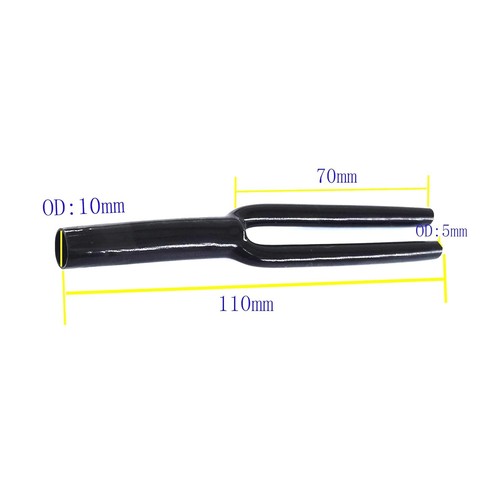 WJSTN Speaker Wire Pants y Boot -10 Gauge (Y Boot) Cavo - Confezione da 12 Nero - Foto 4 di 5
