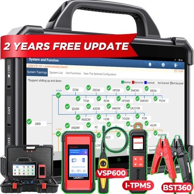 2026 LAUNCH X431 PAD VII Elite PAD7 OBD2 Diagnosegerät mit i-TPMS BST360 VSP600