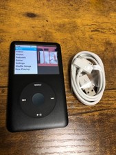 Apple iPod classic 6th Generation Black 80GB Excellent 6002