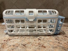 Munchkin Baby Dishwasher Basket White/Blue Holds Bottles/Nipples/Straws