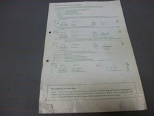 Used As-Is Illustrated Parts Book for Juki MO-2504 2514 2516 Overlock Machine