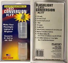 Fulton Angled Flashlight Battery And Led Bulb Conversion Kit Fulton Angled Flashlight Battery And Led Bulb Conversion Kit