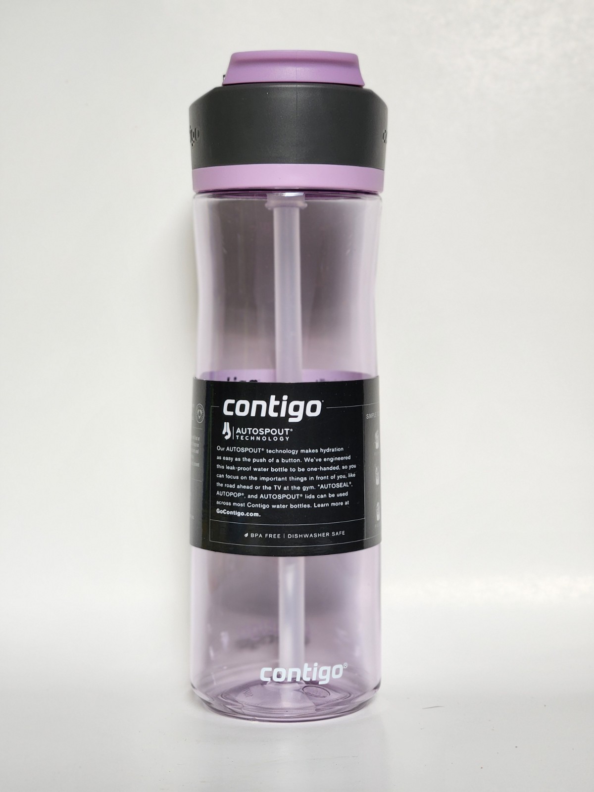 Contigo 24 oz. Ashland 2.0 Triton Water Bottle With AutoSpout, Leakproof Lid