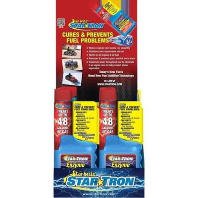 Star Tron Gas Additive 6x 8oz Enzyme Fuel Treatment Ethanol Blend Stabilizer