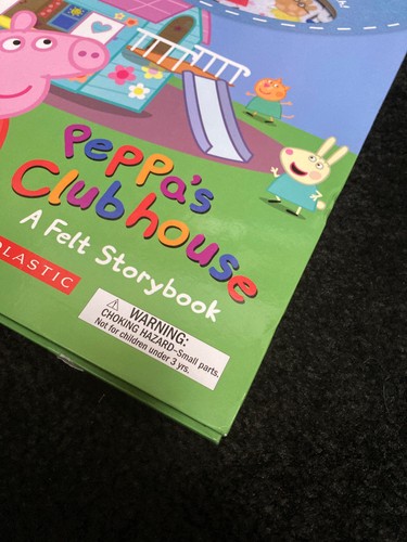 • Peppa's Clubhouse: A Felt Storybook (Peppa Pig) Great kids gift! BRAND NEW! - Picture 3 of 8