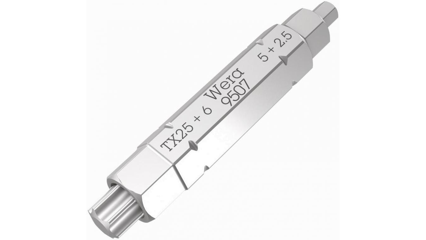 СВЕРЛО 4W1 9507 SB, NA BLISTRZE, 2,5,5,6,TX25 X 37 ММ