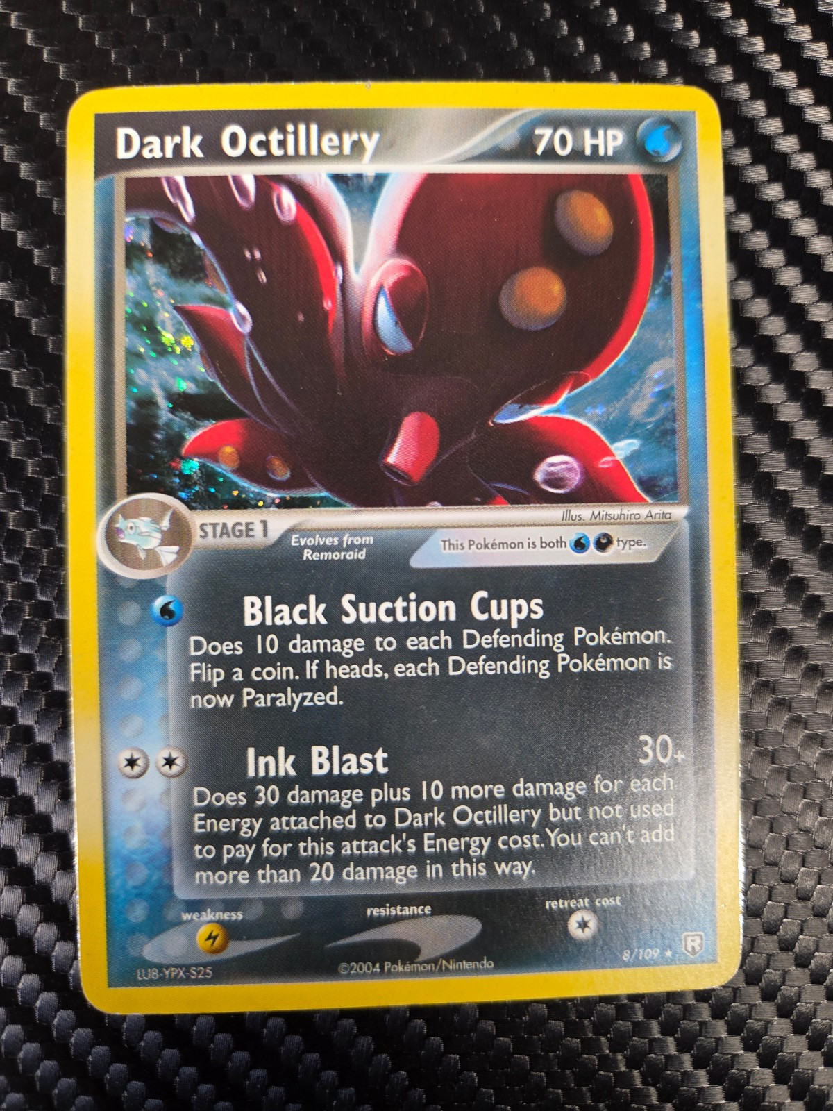Dark Octillery 8/109 Team Rocket Returns Holo NM