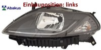 Abakus 666-1121LMLDEM2 Hauptscheinwerfer Links Scheinwerfer FüR Lancia