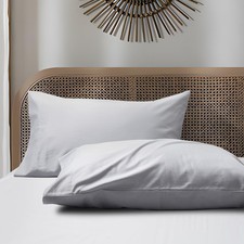 Cotton Pillow Cases King Size Set of 2, 800 Thread Count 100 Egyptian Cotton...