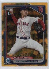 2024 Bowman Chrome Sapphire Edition Prospects Gold /50 Naoyuki Uwasawa 12kh